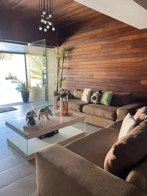 Zona de estar de Bamboo