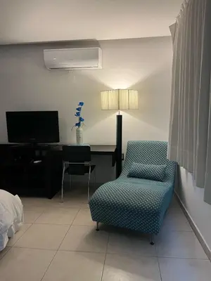 Una televisión o centro de entretenimiento en Bamboo