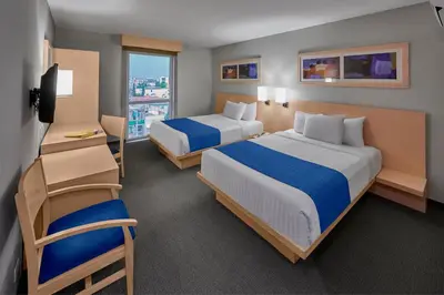 Cama o camas de una habitación en City Express by Marriott Apizaco