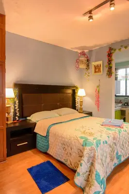 Cama o camas de una habitación en La suite más cómoda y elegante