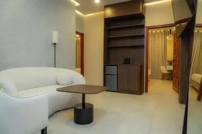 Zona de estar de Hotel & hostal Morada
