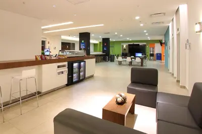 Zona de estar de One Cuernavaca