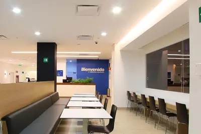 Zona de estar de One Cuernavaca