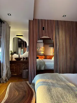 Cama o camas de una habitación en Lu Vee Oasis