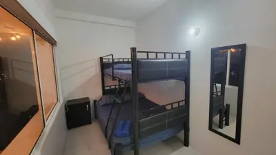 Cama o camas de una habitación en Departamento con la mejor Vista de Acapulco
