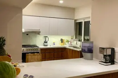 Una cocina o zona de cocina en Exclusivo Departamento Acapulco Playa
