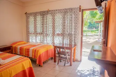 Cama o camas de una habitación en Casa Triz