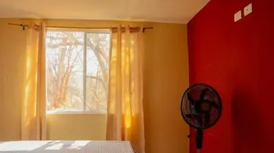 Cama o camas de una habitación en Cielito lindo