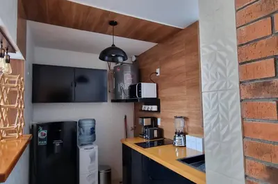 Una cocina o zona de cocina en Viñedito del coyote, Coyoacán
