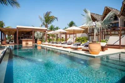 Piscina en o cerca de Casa Yati