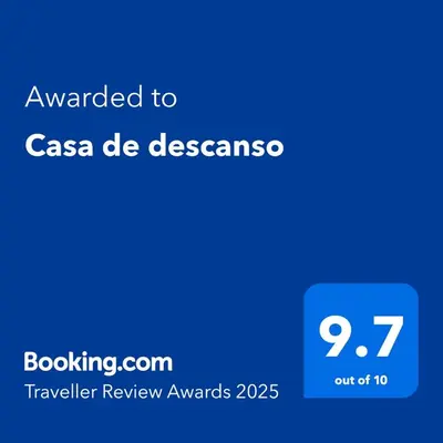 Certificado, premio, señal o documento que está expuesto en Casa de descanso