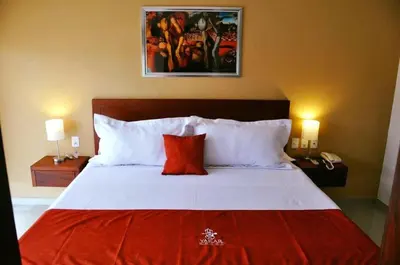 Cama o camas de una habitación en Yakar