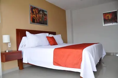 Cama o camas de una habitación en Yakar
