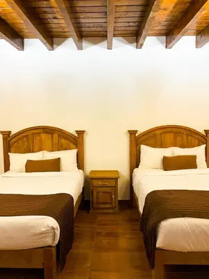 Cama o camas de una habitación en Hotel Boutique Pedregal