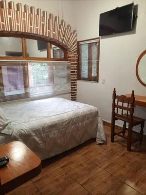 Cama o camas de una habitación en Posada Valle Sagrado