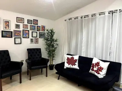 Zona de estar de CASA MERiTHIA, Céntrica Casa Ejecutiva