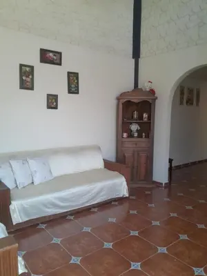 Cama o camas de una habitación en Casa Vacacional Morelos