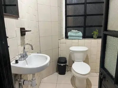 Un baño de Rosita