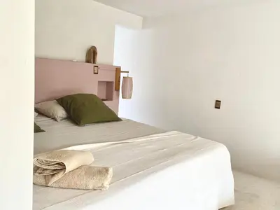 Cama o camas de una habitación en Kasa Koh
