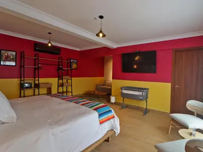 Cama o camas de una habitación en Hotel Boutique Típico