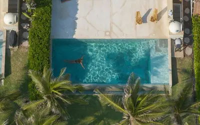 Piscina en o cerca de Casa Yaa - La Flia Beachfront Luxury