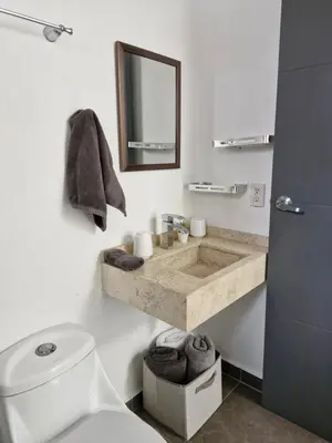 Un baño de Casa Colibrí, Tuxtla Gutierrez