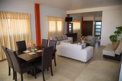 Zona de estar de Hotel RENACIMIENTO