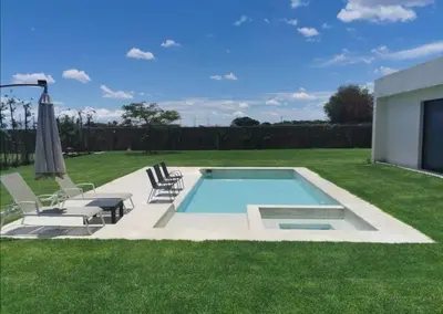 Piscina en o cerca de Casa Luciana Atlixco Puebla