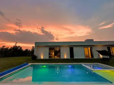 Piscina en o cerca de Casa Luciana Atlixco Puebla
