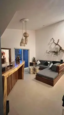 Cama o camas de una habitación en Departamento Rubi en Diamante Lakes
