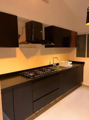 Una cocina o zona de cocina en Departamento Rubi en Diamante Lakes