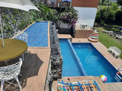 Plano de Alberca privada climatizada