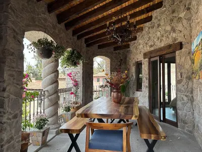 Un balcón o terraza de Loft Michelangelo: ¡El esplendor de ValQuirico!