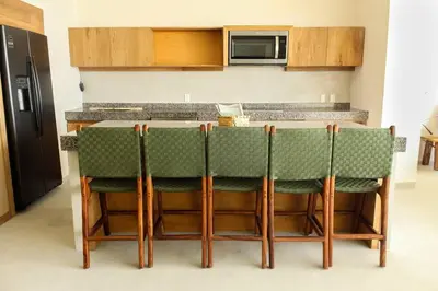 Una cocina o zona de cocina en The Views Jungle 202 Puerto Escondido