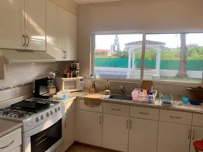Una cocina o zona de cocina en Residencia con alberca privada y jacuzzi en Lomas de Cocoyoc