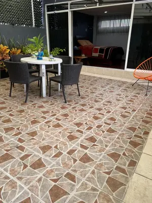 Un patio o zona al aire libre en Cómoda habitación en Coyoacán
