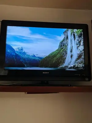 Una televisión o centro de entretenimiento en Cómoda habitación en Coyoacán