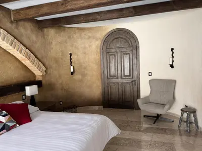 Cama o camas de una habitación en Porta Paradiso ValQuirico, Albergo Boutique