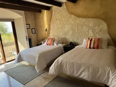 Cama o camas de una habitación en Porta Paradiso ValQuirico, Albergo Boutique