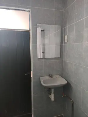 Un baño de The azul flat room