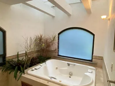 Un baño de Casa ideal para familias o grupos