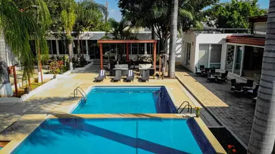 Piscina en o cerca de Hotel Casa María
