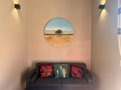 Zona de estar de Departamento crespo