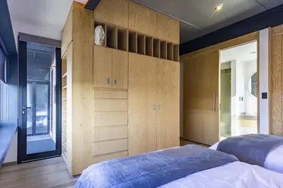 Cama o camas de una habitación en HERMOSO Departamento Boutique en Centro de Puebla