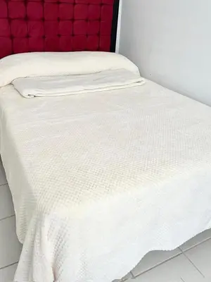 Cama o camas de una habitación en Departamento 3Hab 7min del Centro
