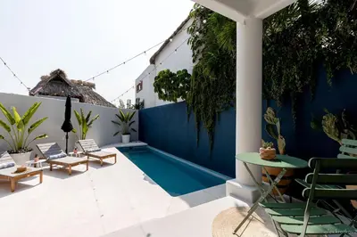 Piscina en o cerca de Casa Nopal-Private Pool, Chic, Steps from Beach