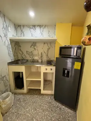 Una cocina o zona de cocina en Playa dorada