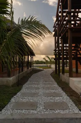 Paisaje cerca de este hotel