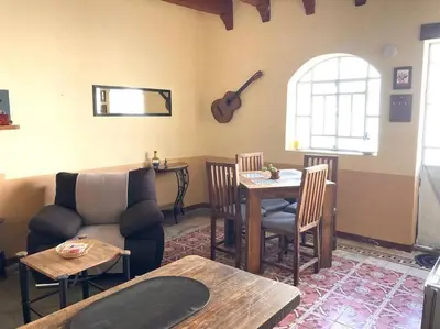 Zona de estar de La Casita de Juana Pancha