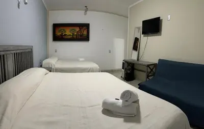 Cama o camas de una habitación en Casa Eva